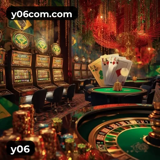 Imagem promocional da y06 divulgando a plataforma e suas promoções