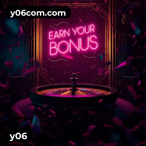 Imagem promocional da y06 apresentando a plataforma e seus recursos